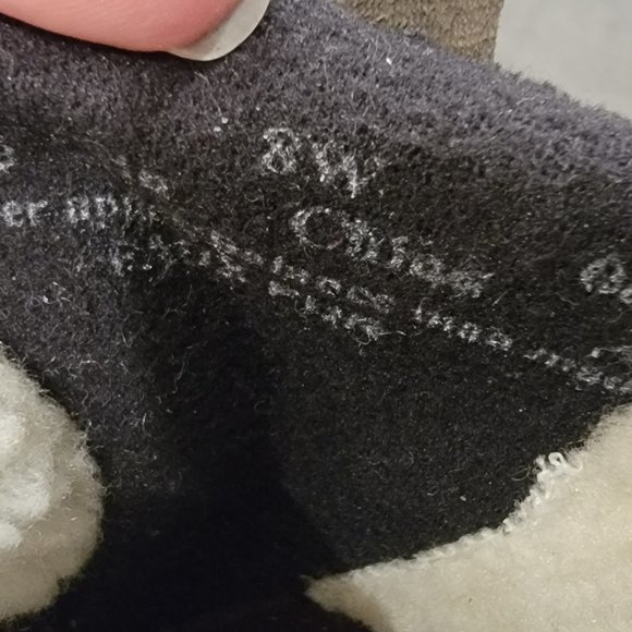 Clarks Bendables Brown Heeled Boots, Size 8W - Picture 9 of 9